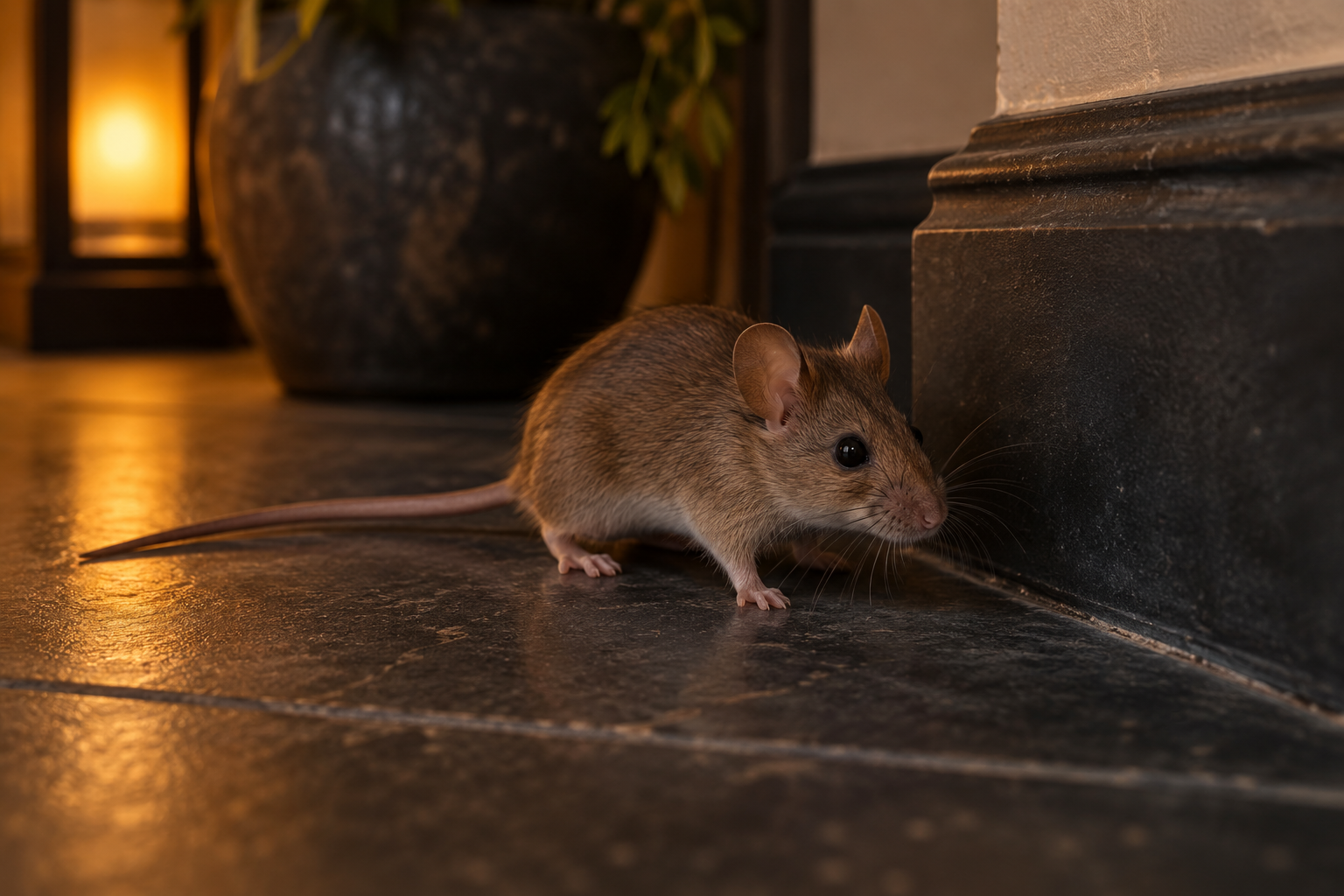 Souris dans un logement