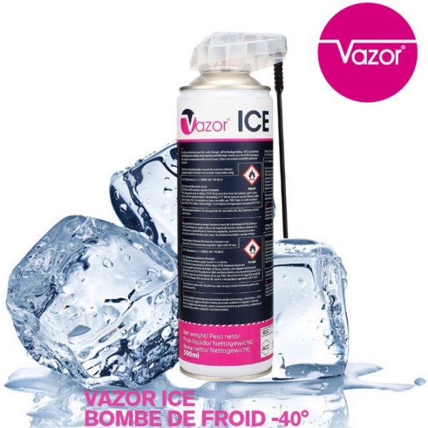 Vazor Ice — bombe de froid anti-insectes -40 °C 500 ml